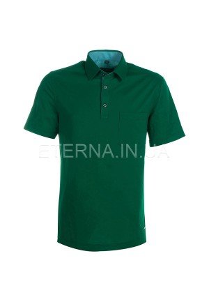 Мужская рубашка-поло темно-зеленая 2203/40/C547 ETERNA