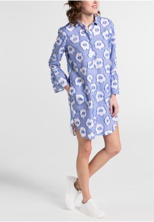 Жіноча блузка сукня з принтом 6501/15/RP02/B ETERNA